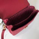 LV Monogram Empreinte Pochette Metis Burgundy M44793