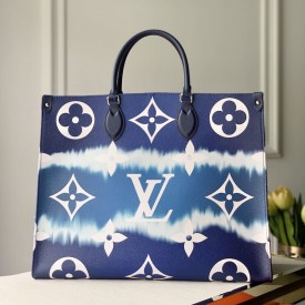 LV Monogram Coated Canvas Escale Onthego GM M45120