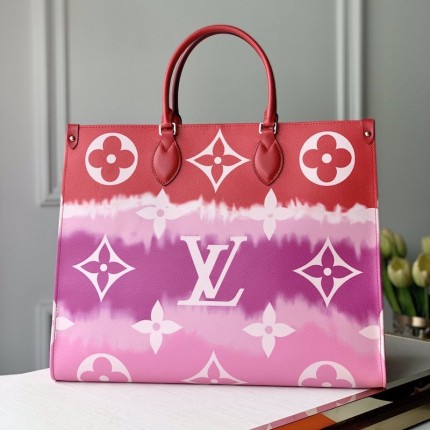 LV Monogram Coated Canvas Escale Onthego GM M45121