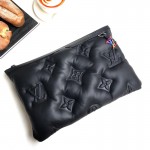 LV Lambskin Leather A4 Pouch M68775