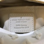 LV Monogram Denim Soft Trunk White M44480