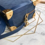 LV Monogram Denim Soft Trunk M44723