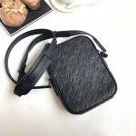 LV Monogram Shadow Leather Danube Slim Bag M44972