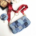 LV Monogram Denim Multi Pochette Accessoires M44990