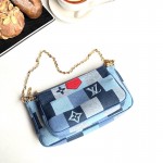 LV Monogram Denim Multi Pochette Accessoires M44990