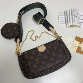 Replica LV monogram 3 in 1 bag green