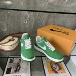 Louis Vuitton x Nike Air Force 1s in Green