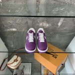 Louis Vuitton x Nike Air Force 1s in Purple