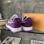 Louis Vuitton x Nike Air Force 1s in Purple