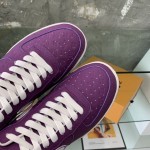 Louis Vuitton x Nike Air Force 1s in Purple