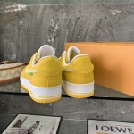 Louis Vuitton x Nike Air Force 1s in Yellow