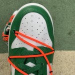 Of-White x Nike Dunk Low Pine Green