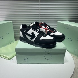 Of White Out of office "OOO" sneakers Black