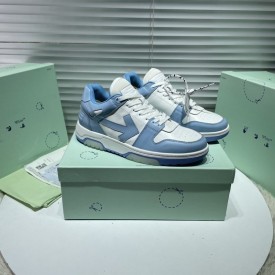 Of White Out of office "OOO" sneakers Blue