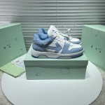 Of White Out of office "OOO" sneakers Blue