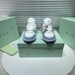 Of White Out of office "OOO" sneakers Blue