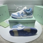 Of White Out of office "OOO" sneakers Blue