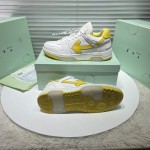 Of White Out of office "OOO" sneakers Yellow