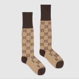 Gucci GG Pattern Cotton Blend Socks