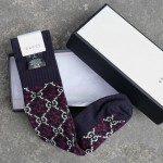 Gucci GG Pattern Cotton Rhombus Socks