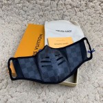 LV Damier Graphite Canvas Mask