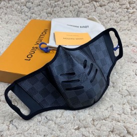 LV Damier Graphite Canvas Mask