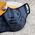 LV Damier Graphite Canvas Mask