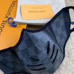 LV Damier Graphite Canvas Mask