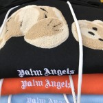 Palm Angels Bear Hoodies Black