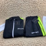 Palm Angels Classic Track Jacket & Pants Tracksuit Black/Green