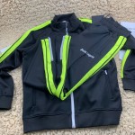 Palm Angels Classic Track Jacket & Pants Tracksuit Black/Green