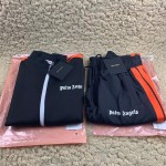 Palm Angels Classic Track Jacket & Pants Tracksuit Black/Orange