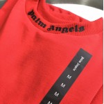 Palm Angels Logo Long Sleeves Green