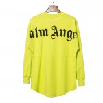 Palm Angels Logo Long Sleeves Green