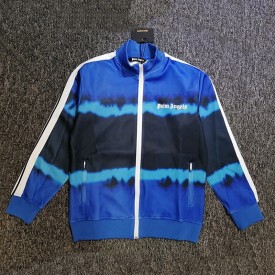 Palm Angels Tie Dye Track Jacket & Pants Tracksuit Blue