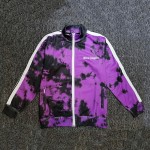 Palm Angels Tie Dye Track Jacket & Pants Tracksuit Purple