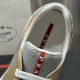 Prada America's Cup sneakers Patent Leather Beige