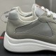 Prada America's Cup sneakers Patent Leather Grey