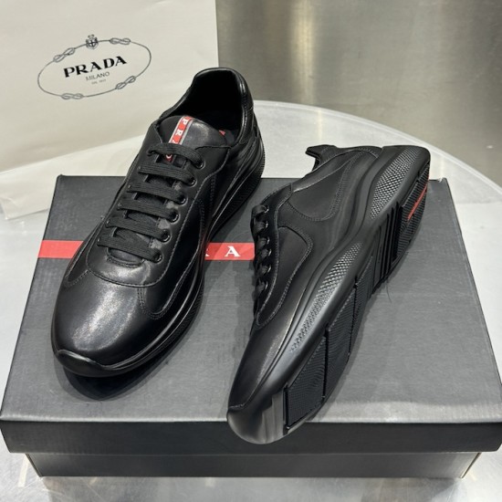 Prada America's Cup sneakers Nappa Leather Black