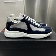 Prada America's Cup sneakers Patent Leather Navy