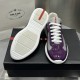 Prada America's Cup sneakers Patent Leather Purple