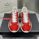 Prada America's Cup sneakers Patent Leather Red