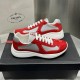 Prada America's Cup sneakers Patent Leather Red