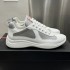 Prada America's Cup sneakers Patent Leather White