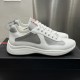 Prada America's Cup sneakers Patent Leather White