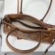 Prada Medium Leather Handbag Cameo