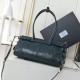 Prada Medium Leather Handbag Denim