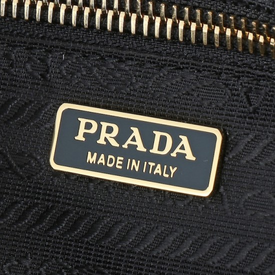 Prada Medium Leather Handbag Denim