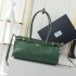 Prada Medium Leather Handbag Green