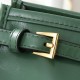 Prada Medium Leather Handbag Green